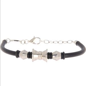 Bruno Banani Stainless Steel & Leather Bracelet